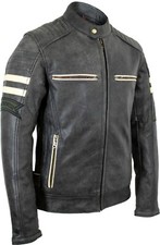Herren Retro Motorrad