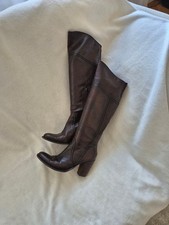 Stiefel Marke Pons Quintana , Braun Leder, Gr. 40