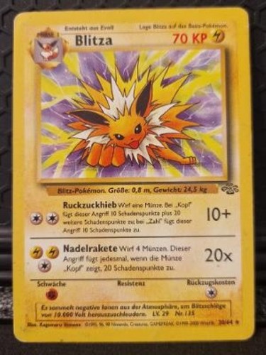 Pokemon karte blitza 20 64 - pokemon,