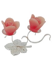 BMF Kerzenhalter Silber Metall