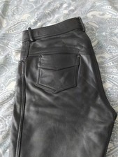Gay Lederjeans Größe 50