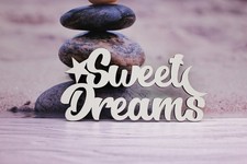 Schriftzug Sweet Dreams Süsse
