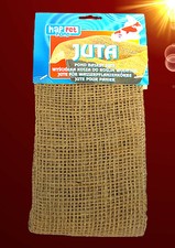 🌿🐟 1 PFLANZTUCH JUTE 45x45 cm 🌿🐟 Gartenteich Wasserpflanzen Zubehör