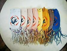 indianer medizinbeutel, Tabakbeutel handbemalt Native American Style, Eidechse