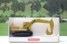 Wiking 1:87 6600024 Raupenbagger (O&K) gelb in Ovp Nr.5128