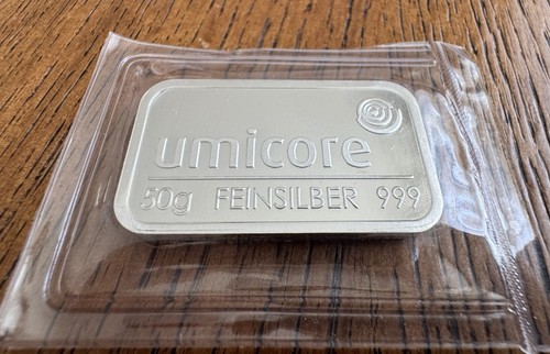 Umicore silberbarren 50g - umicore,