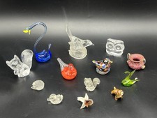 Konvolut Glasfiguren ,  Vögel