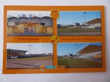 Stadionpostkarte, Stade Gilbert Brutus, Perpignan, France, Nr. MNC/TC.031