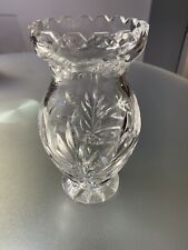 Vase, Bleikristall, tiefer