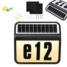 Solar Hausnummer