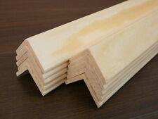5 Winkelleisten Kiefer/Fichte 20x20, 28x28, 45x45, 50x50mm Länge 1000 mm B-Ware