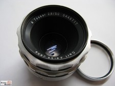 Set: Carl Zeiss Jena Objektiv Tessar 2,8/50 mm M-42 Gewinde lens UV-Schutz