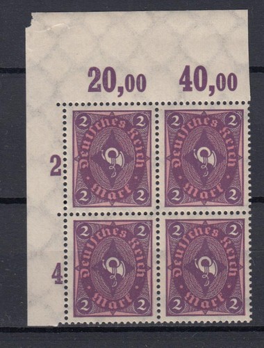 Deutsches reich 191 - reich, eckrand