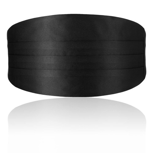 Satin kummerbund herren - satin,