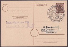 Sonderstempel Dresden Weisser