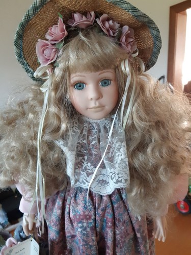 Sammlerpuppe cora hoch - sammlerpuppe,