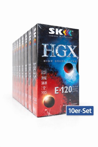 10x vhs kassette - 10x,