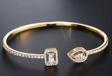 ARMREIF MIT WEISSEN ZIRKONIA