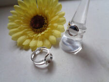 1 Ringrohling silberfarbend 10mm Klebefläche verstellbar Modeschmuck Basteln