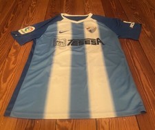 Neuwertiges FC Málaga Fußballtrikot von Miguel Torres aus der Saison 2018/19 TOP