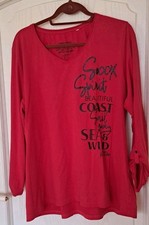 Damen Shirt Soccxs Rot Größe