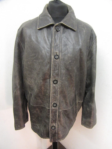 Vintage guess leder esel jacke - leder,