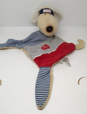 Schnuffeltuch Schmusetuch von Sigikid Hund blau Pit