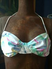 Vintage Bikini Furstenberg Mid Century 70er Flower Power BH Slip