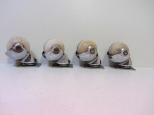 4 x Tischrollen Lenkrollen Transportrollen Bockrollen Räder Rollen (Intern 01)