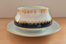 Weimarer Porzellan Echt Kobalt Harmonie 7296 Sauciere