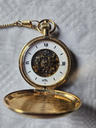 Taschenuhr royal goldfarbig - royal, in