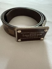 LOUIS VUITTON Wendegürtel unisex braun 90 cm 