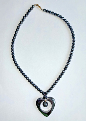 Hämatit perlenkette mit - perlenkette,