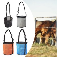 Futtersack für Pferde, Heu Futtersack, Netzgewebe, atmungsaktiv, groß,