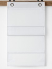 Magnetrollo Deko weiß