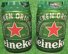 (3,88€/L) 2x Heineken Bierfass 5 Liter Partyfass mit Zapfhahn Pfandfrei hopfig