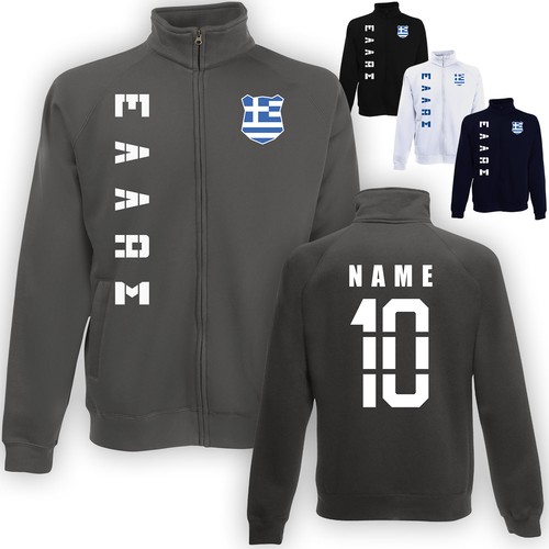Griechenland hellas sweatjacke - griechenland,