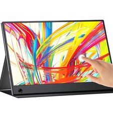 UPERFECT 14 Zoll Portable Monitor Touchscreen FHD Tragbarer Monitore 1920*1080