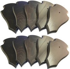 10 St. Rehbock Gehörnbrett 19x12, ohne Kieferfach