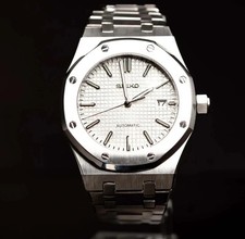 SEIKOAK | White Tapisserie Dial | Automatic | Stainless Steel Integrated