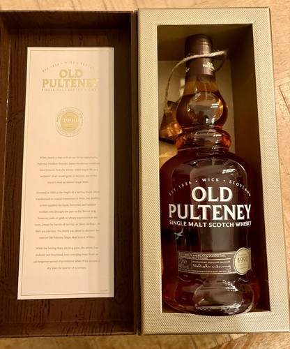 Old pulteney 1990 - old, vintage