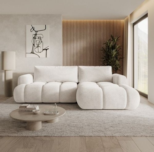 Morello cloud ecksofa bouclé - morello,