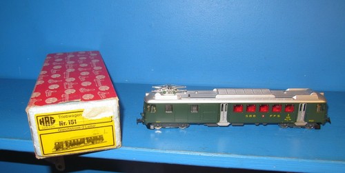 Hag lok triebwagen - h0, e-