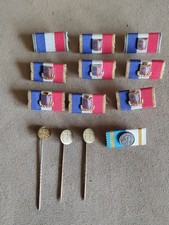 Konvolut Feuerwehr Ehrenzeichen Bandspangen