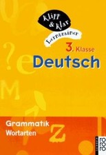 Deutsch, 3. Klasse, Grammatik