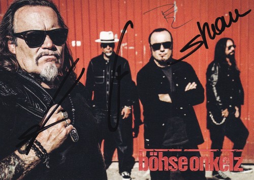 Böhse onkelz orig - onkelz, orig.autogramm