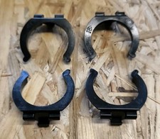 4x Ikea 115277 Faktum Sockel Clip Befestigung Schwarz Neu