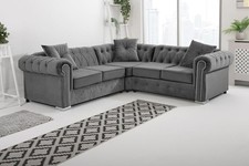 Luxus Samt Chesterfield