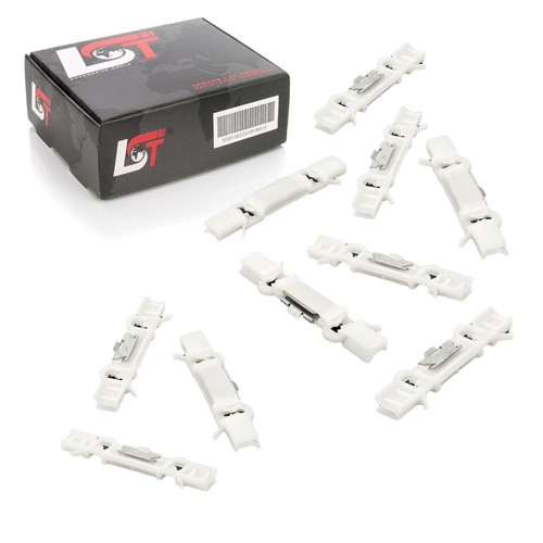 10x halteklammer dachleiste - 10x,