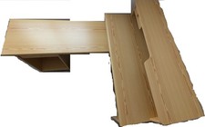 Stabiler Eckschreibtisch Buche – viel Stauraum, geeignet für Büro & Jugendzimmer